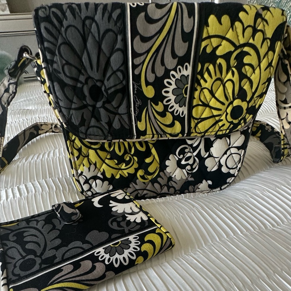 🔥 Vera Bradley Cossobdy Bag & Matching Wallet